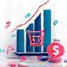 Illustration representing game monetization strategy.
